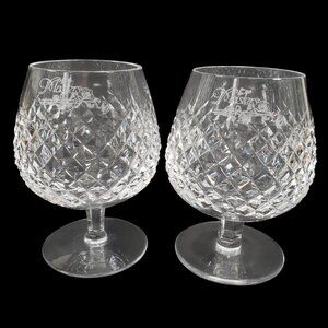 Masters Crystal Brandy Sifter Set of 2 Golf Augusta